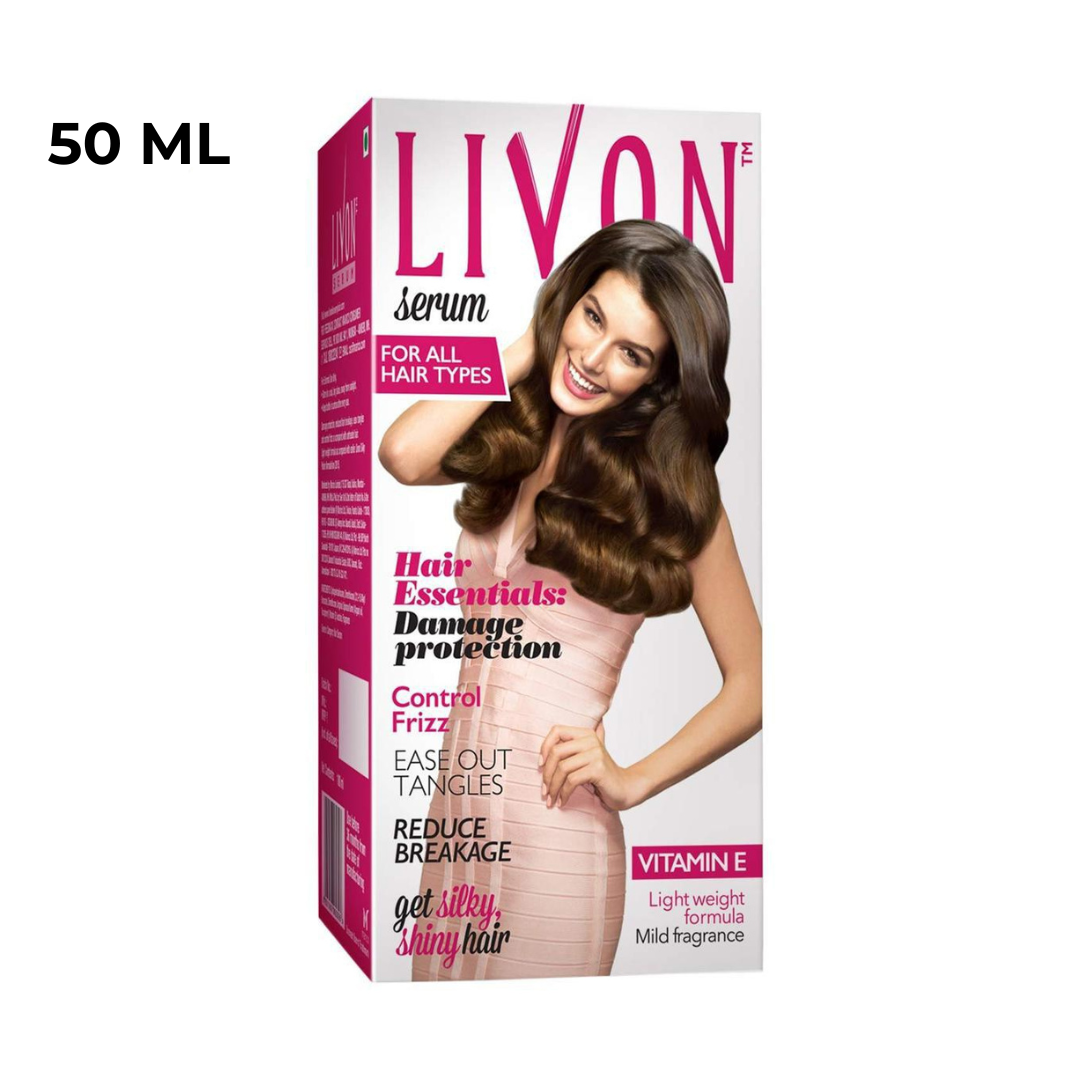 Livon Hair Serum Damage Protection Vitamin E - 50 / 100 ML - 100 ML