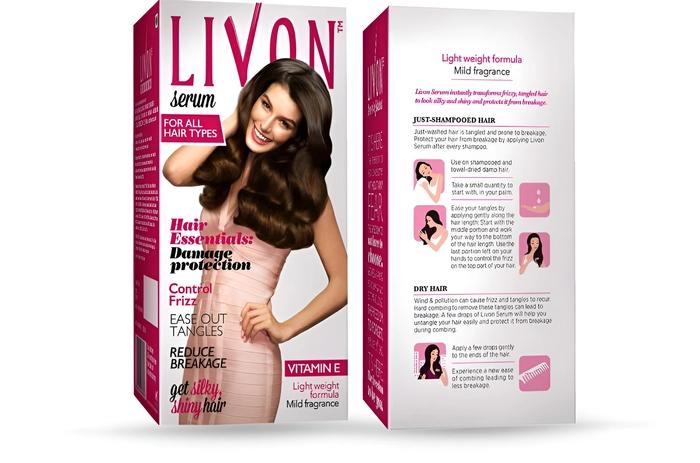Livon Hair Serum Damage Protection Vitamin E - 50 / 100 ML - 100 ML