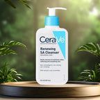 CeraVe Renewing SA Cleanser with Salicylic Acid – Exfoliating Face & Body Wash for Rough, Bumpy Skin (237ml)