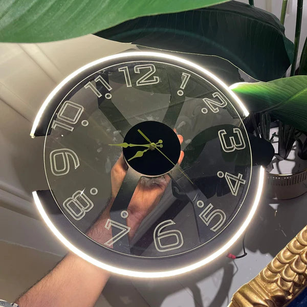 Modern Style Neon X Clock Ambient Light- Azadi sale offer  (15)15 total reviews