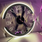 Modern Style Neon X Clock Ambient Light- Azadi sale offer  (15)15 total reviews