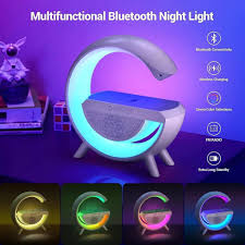Digital Led Wireless Charger Speaker