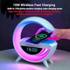 Digital Led Wireless Charger Speaker